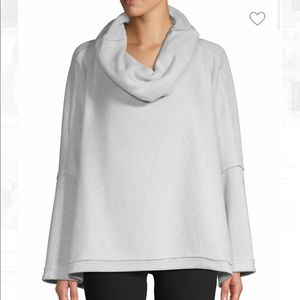 Free People Cowl Neck Pullover Sweatshirt NWT